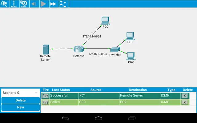 Packet Tracer Mobile android App screenshot 1