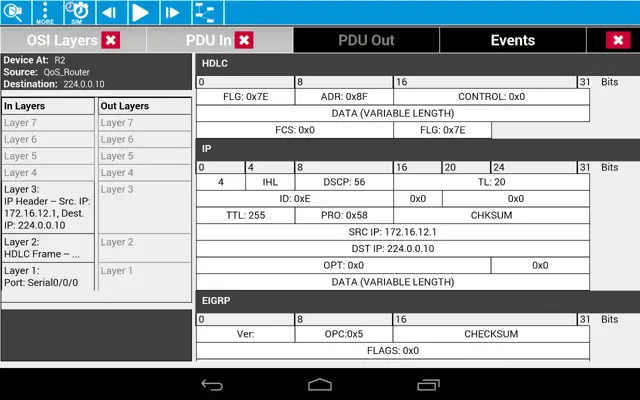 Packet Tracer Mobile android App screenshot 3